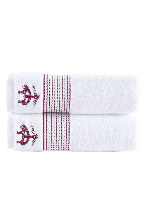 BROOKS BROTHERS BROOKS BROTHERS 2-PIECE ROBE STRIPE TOWEL SET 