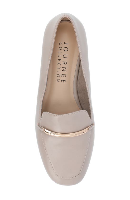 Shop Journee Collection Wrenn Loafer In Taupe