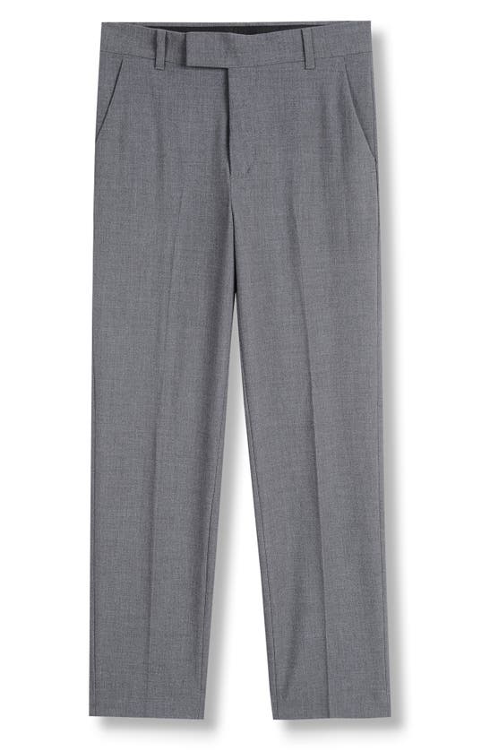 Shop Calvin Klein Kids' Bi-stretch Pants In Grey