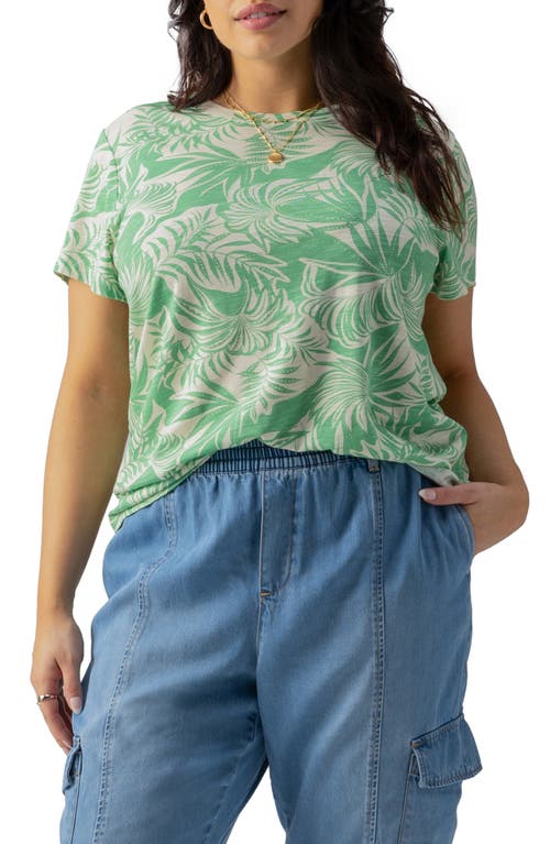 The Perfect T-Shirt in Cool Palm
