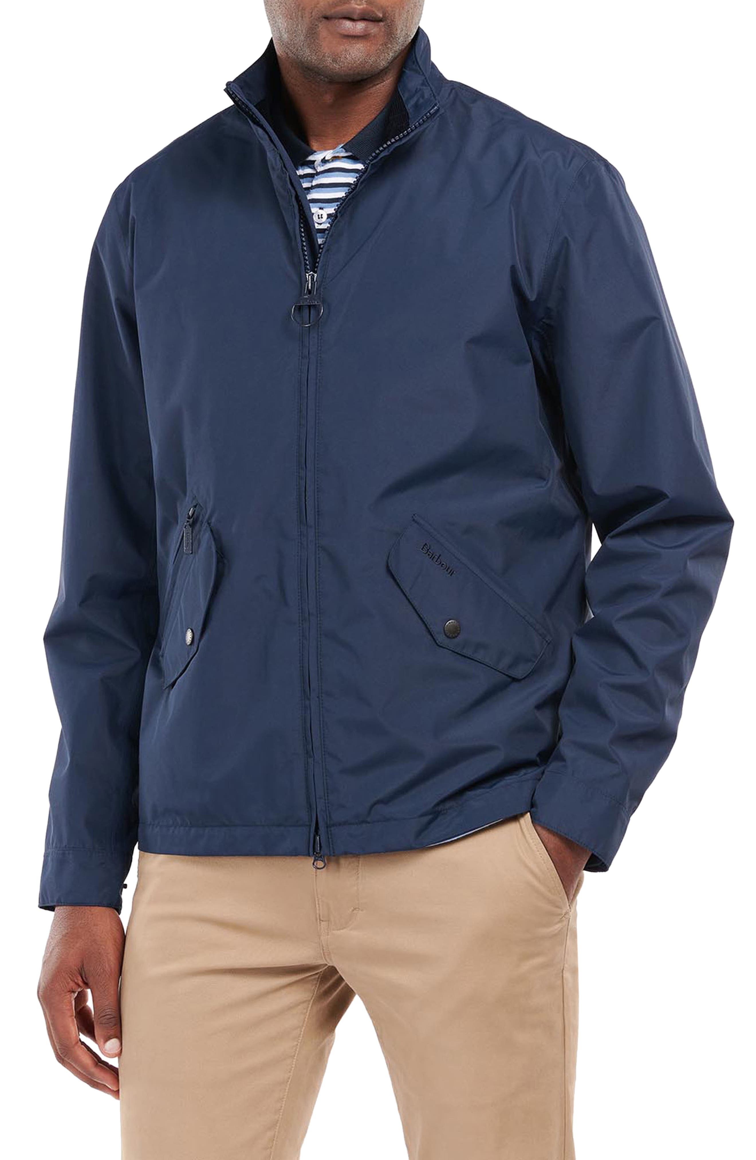 mens barbour raincoat