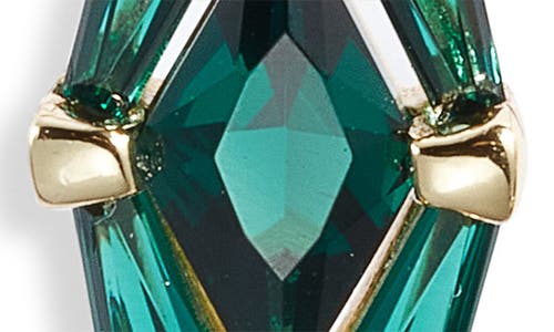 Kendra Scott Lindy Rae Drop Earrings In Gold Green Crystal