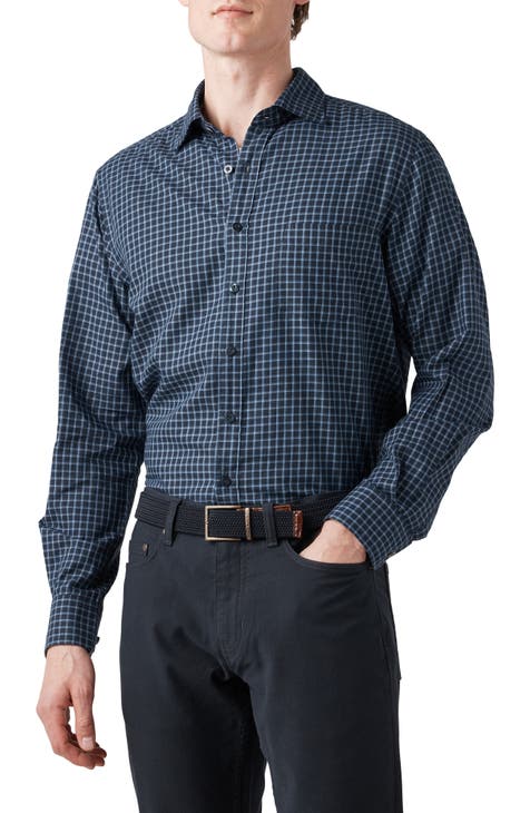 Flannel 4-Bar Shirt Men main image 1