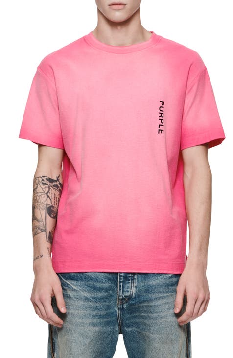 Buy PURPLE BRAND Heavy Logo T-shirt - Pink At 30% Off