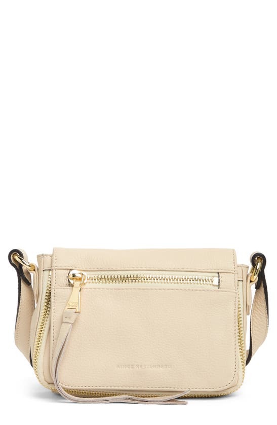 Aimee Kestenberg Sorrento Leather Crossbody Bag In Sandy