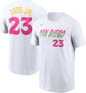Nike Men's Nike Fernando Tatis Jr. White San Diego Padres 2022 City Connect  Name & Number T-Shirt