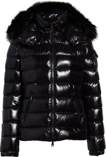 Badyf Down Jacket with Removable Faux Fur Trim