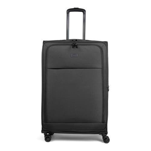 Shop Bugatti Reborn Softside Large Luggage With Expansion In Black