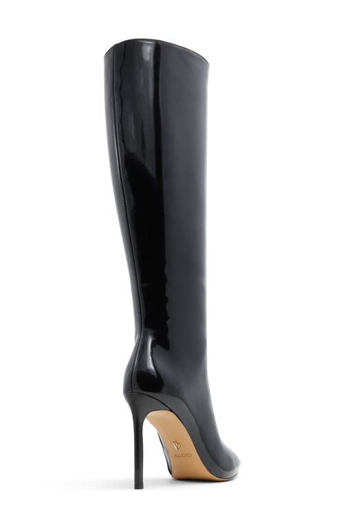 ALDO ALDO AGATHEA POINTED CAP TOE KNEE HIGH BOOT 