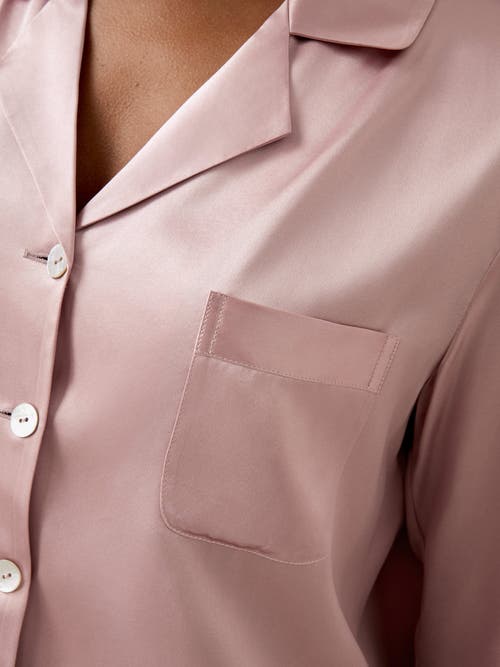 Shop Lilysilk Full Length Silk Pajamas Set In Rosy Pink