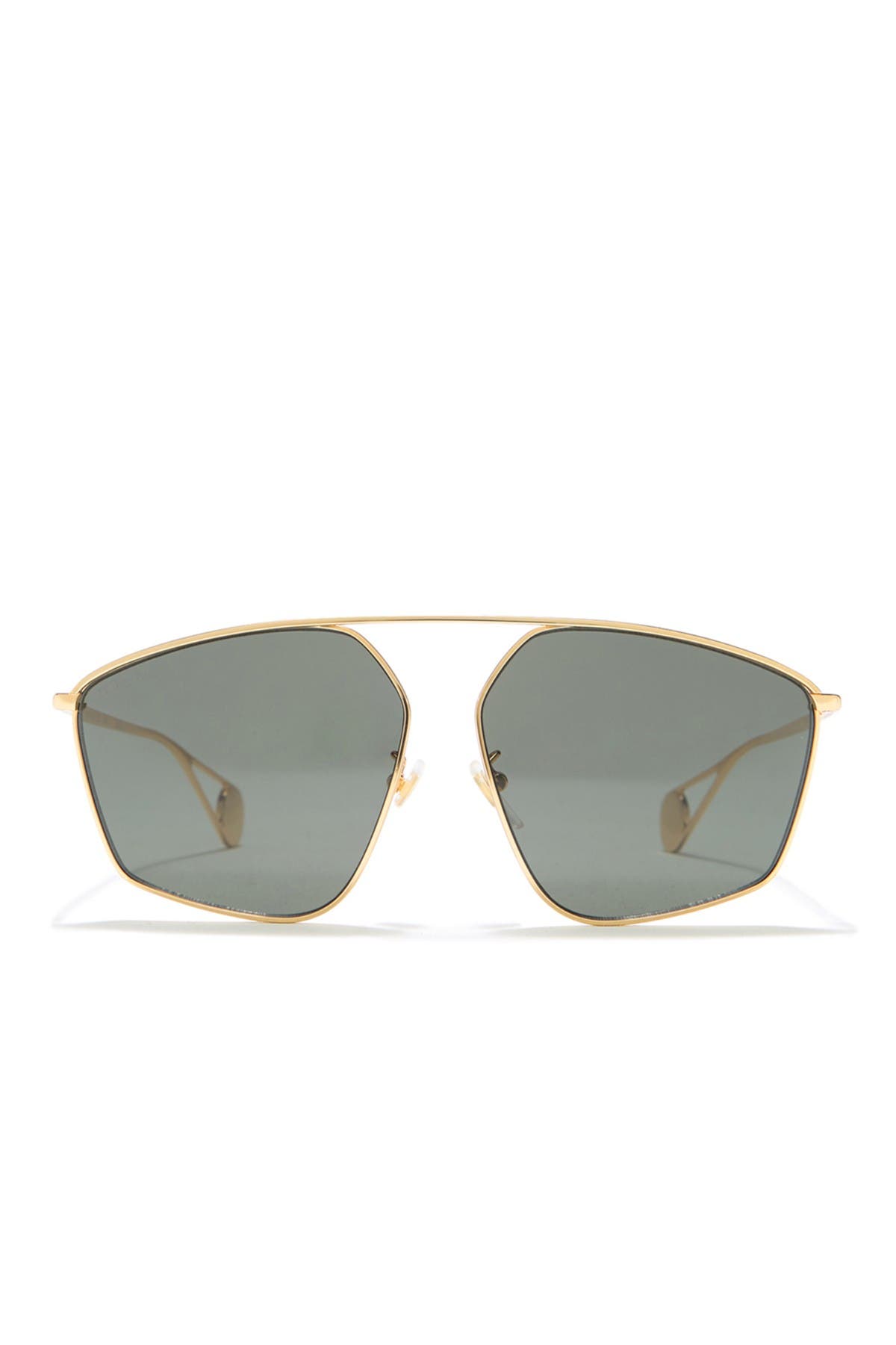 gucci 60mm aviator sunglasses