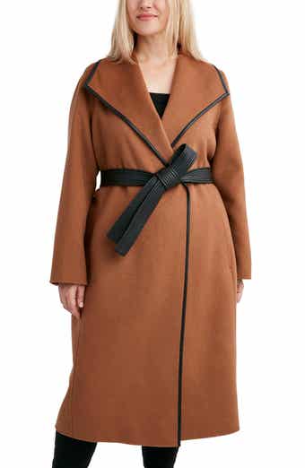 Tahari elliot wrap sales coat