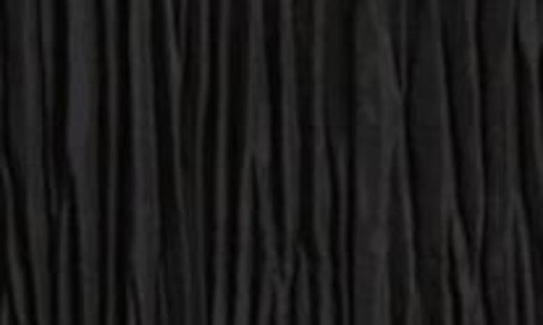 Shop Eileen Fisher Pleated Tiered Silk Midi Dress In Black