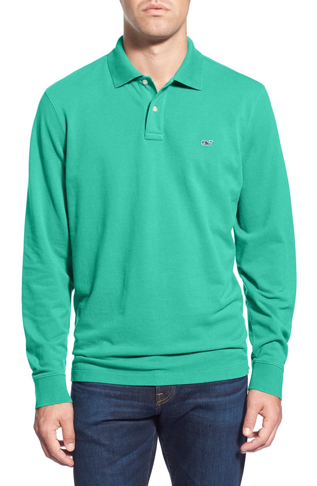 vineyard vines long sleeve polo