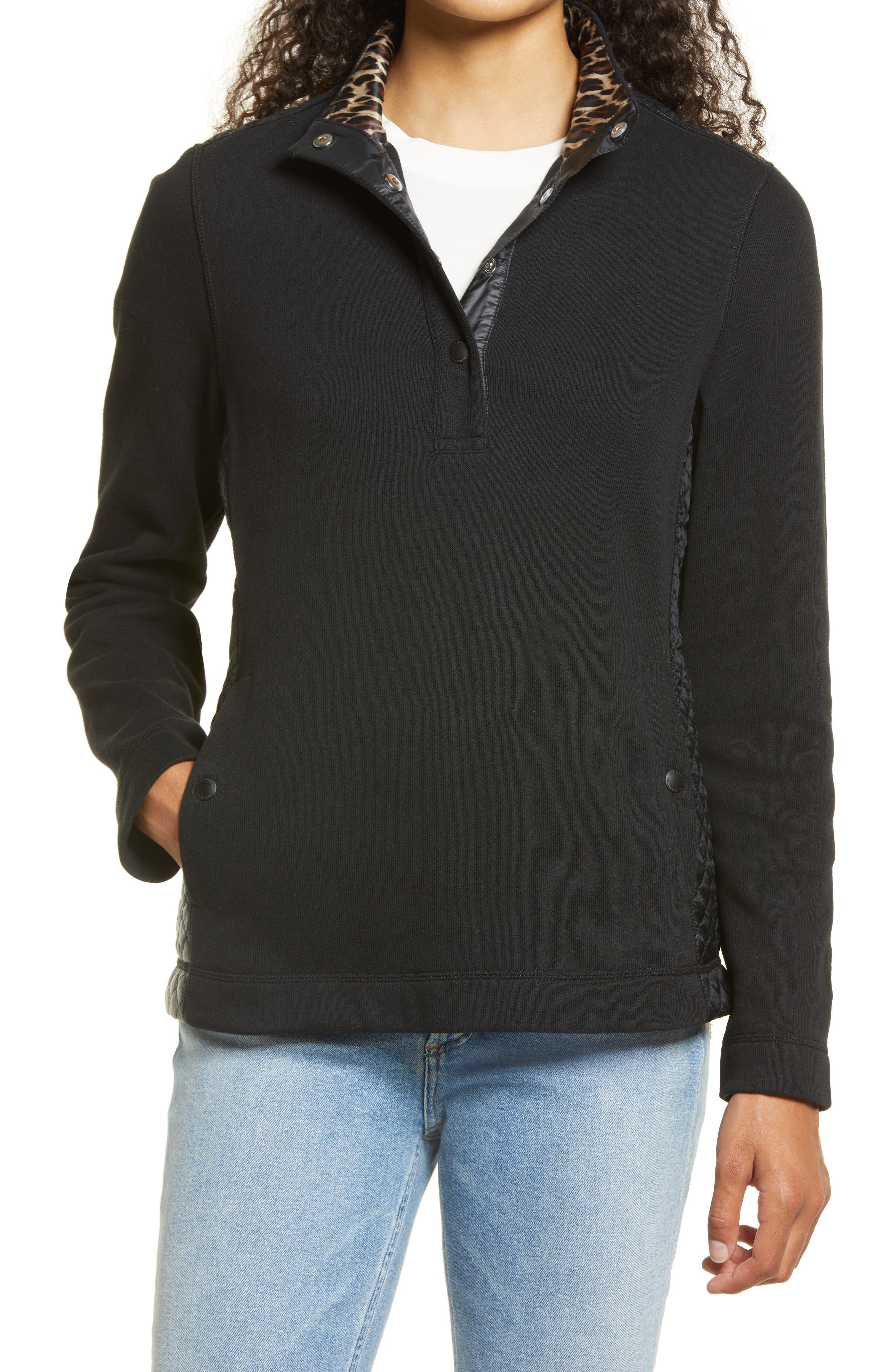 tommy bahama women's half zip sweatshirt