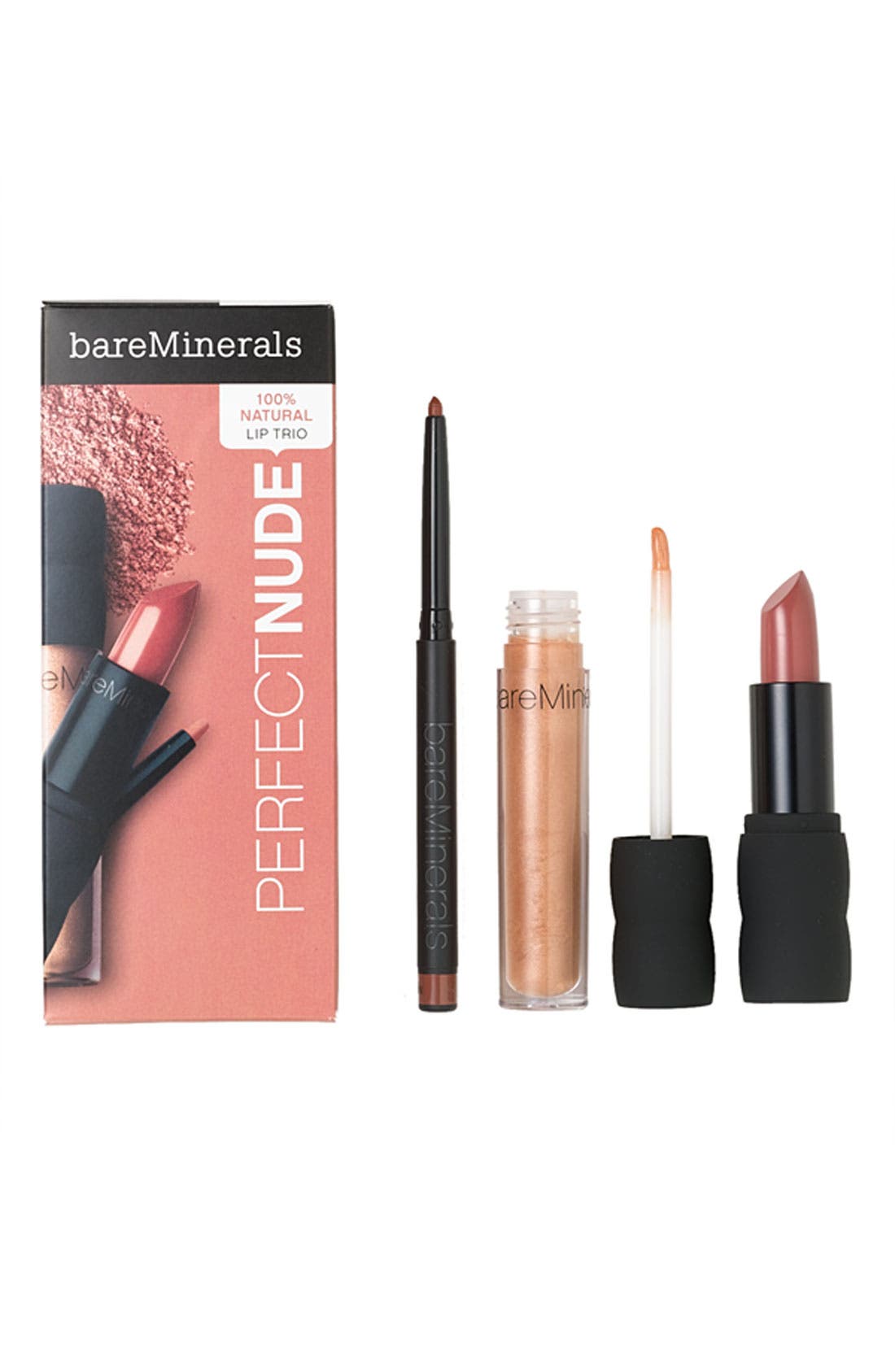 bareMinerals® 100 Natural Lip Kit (The Perfect Bronze) (41 Value