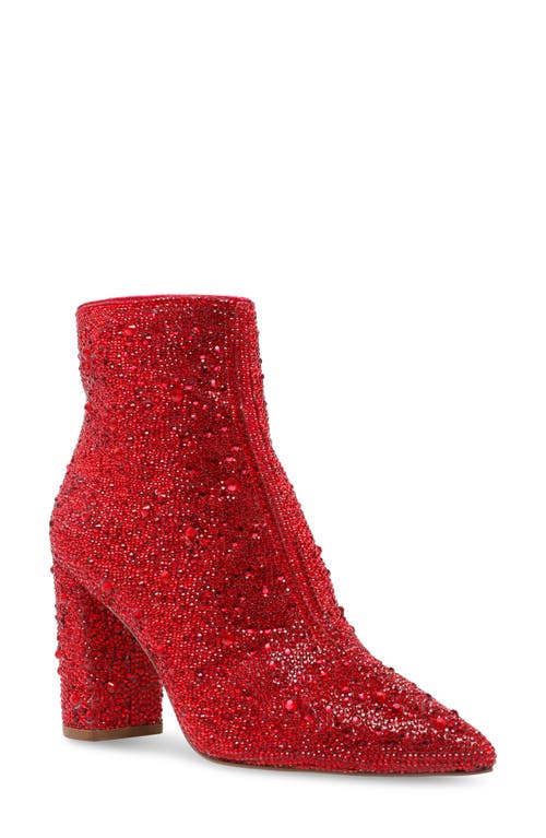 Betsey Johnson Cady Crystal Pavé Bootie at Nordstrom,