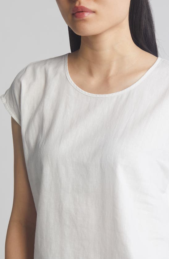 CASLON CASLON® EASY LINEN BLEND POPOVER TOP