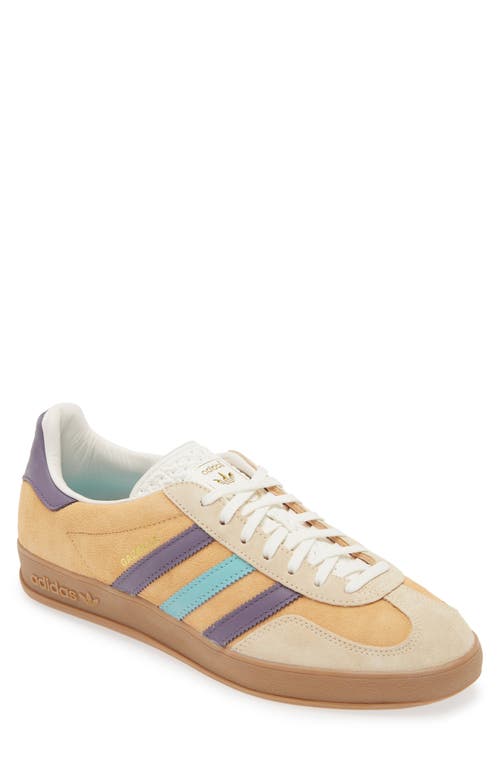 adidas Gazelle Sneaker Orange/Violet/Off White at Nordstrom,