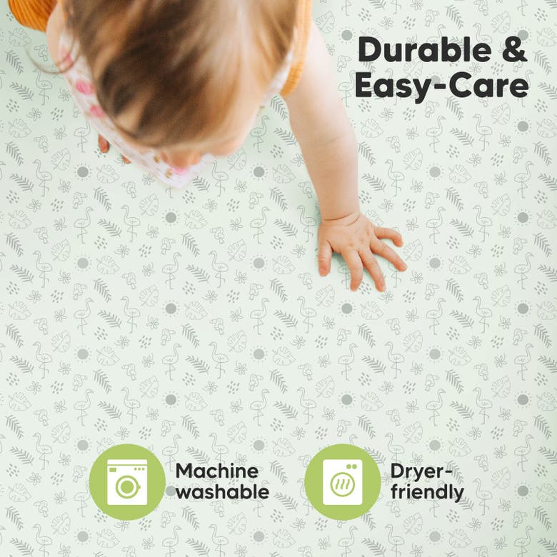 Keababies Isla Fitted Mini Crib Sheets In Tropic Oasis
