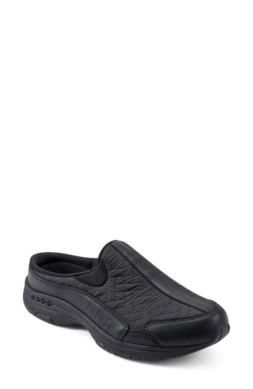 Shop Easy Spirit Traveltime Slip-on Sneaker In Black