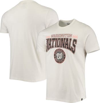 47 Men's '47 White Washington Nationals City Connect Elements Franklin  T-Shirt