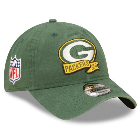 Men's New Era Green/Gold Green Bay Packers Super Bowl XXXI Letterman  59FIFTY Fitted Hat