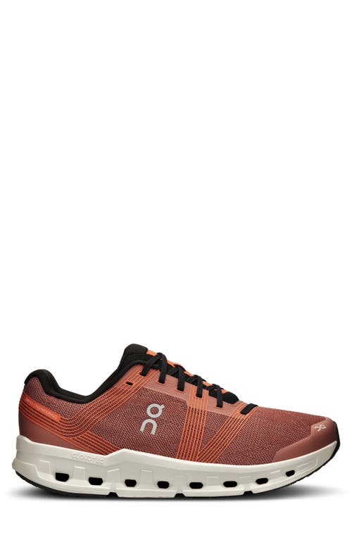 On Cloudgo Running Shoe In Mahogany/ivory