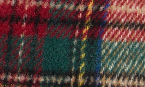 Steve Madden Tartan Plaid Bucket Hat In Ivory Multi