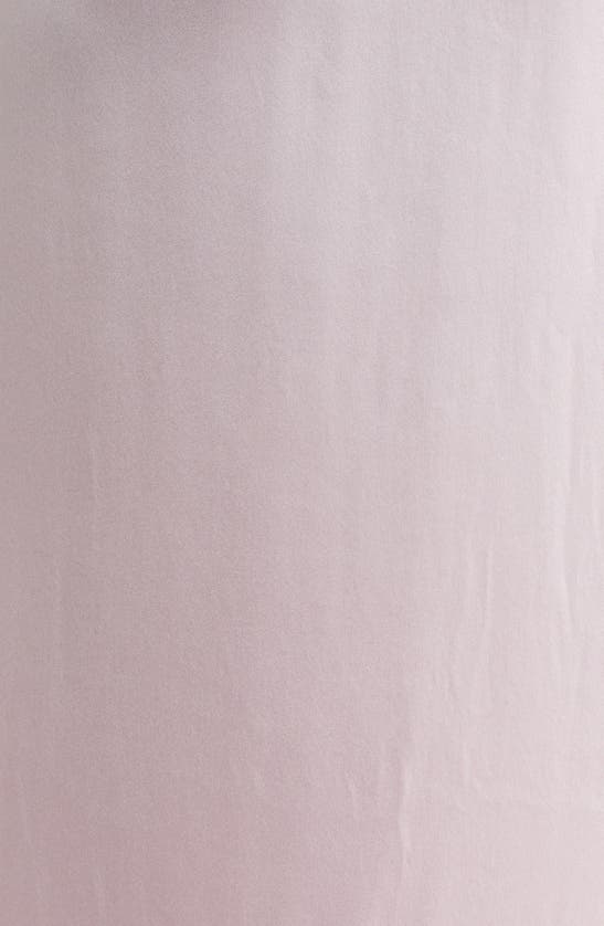 Shop Nordstrom Washable Silk Longline Robe In Pink Cake