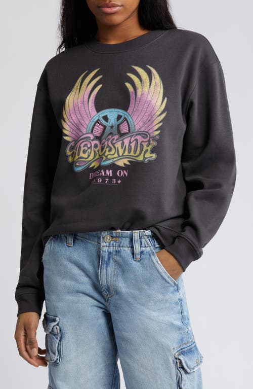 Aerosmith Graphic Sweatshirt in Phantom