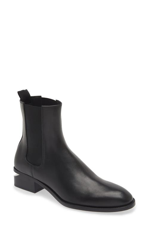 Shop Alexander Wang Kane Cutout Chelsea Boot In Black