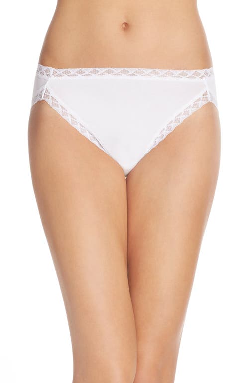 Bliss Cotton French Cut Briefs in White