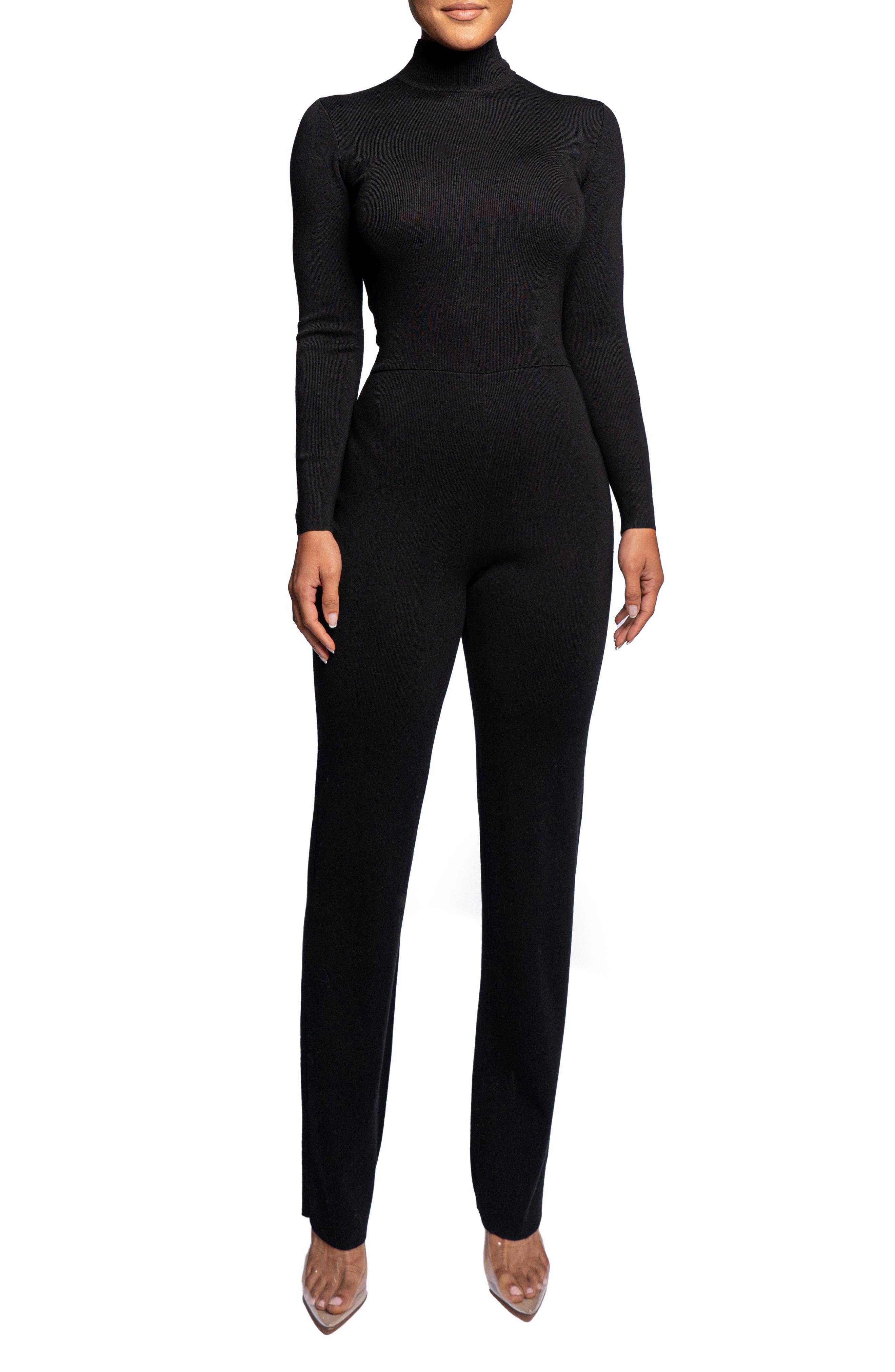 Jluxlabel Turtleneck Sweater Jumpsuit 