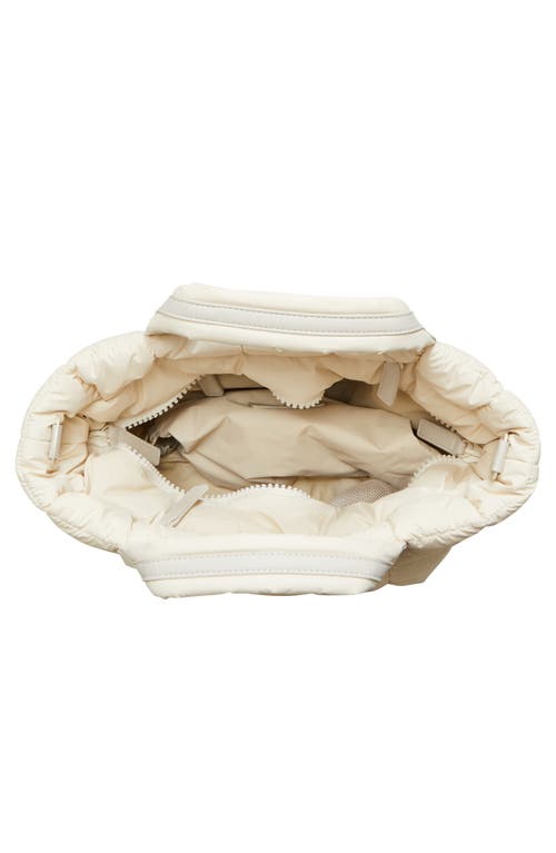 Veecollective Mini Porter Quilted Tote Bag In Birch