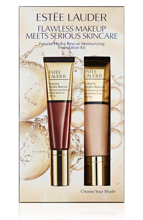 Estée Lauder Futurist Hydra Rescue Moisturizing Foundation ($131 Value)! In No Color