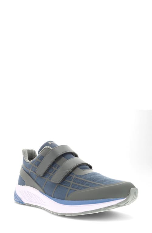 Propét One Twin Strap Sneaker in Grey/blue at Nordstrom, Size 8