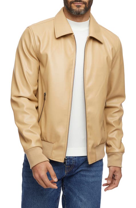 Smooth Faux Leather Jacket