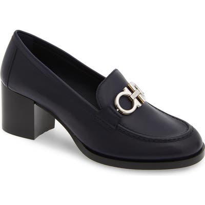 Salvatore Ferragamo Rolo Bit Loafer - Blue