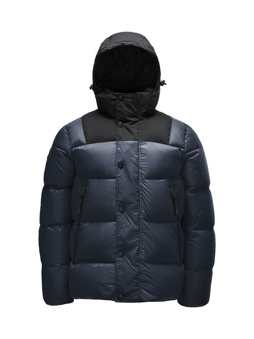 Shop Triple F.a.t. Goose Puffer Down Jacket In Navy
