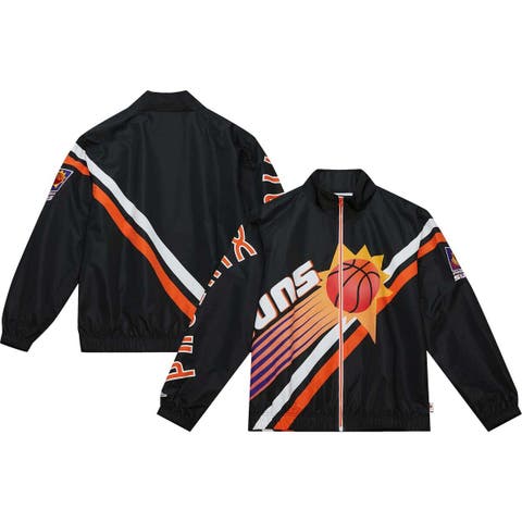 Mitchell & Ness NBA Portland Trail Blazers authentic warm up jacket in  black