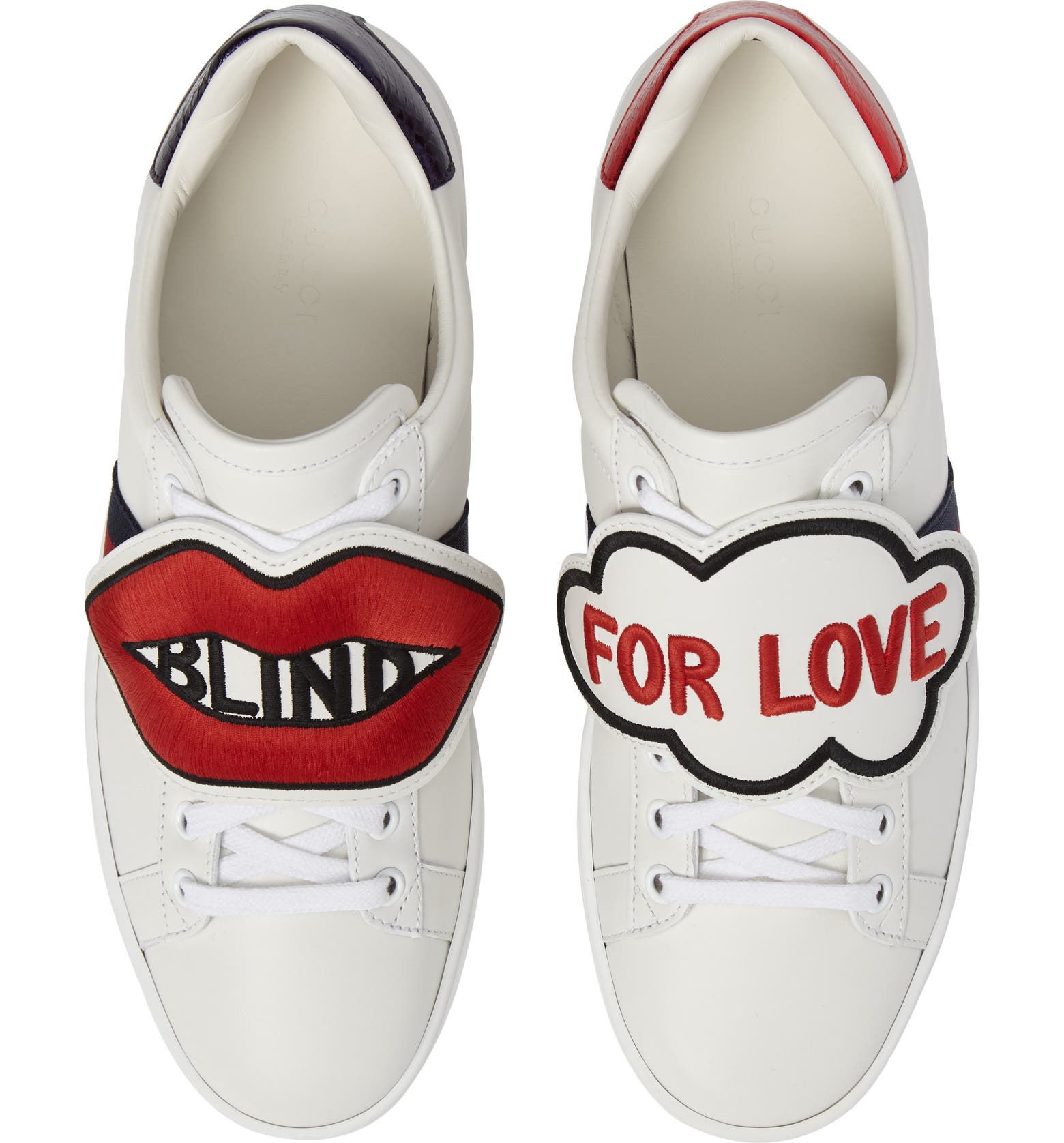 Gucci Blind for Love New Ace Sneaker (Women) | Nordstrom