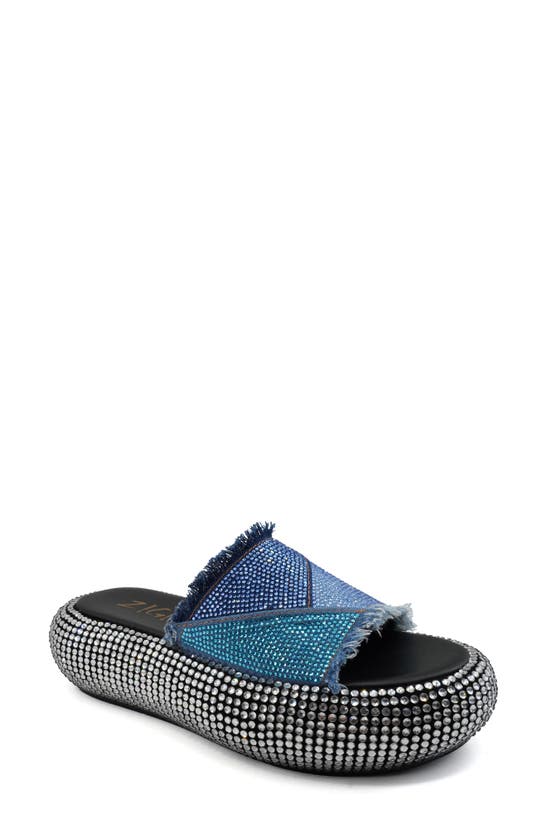 ZIGI ZIGI HAZEL PLATFORM SLIDE SANDAL