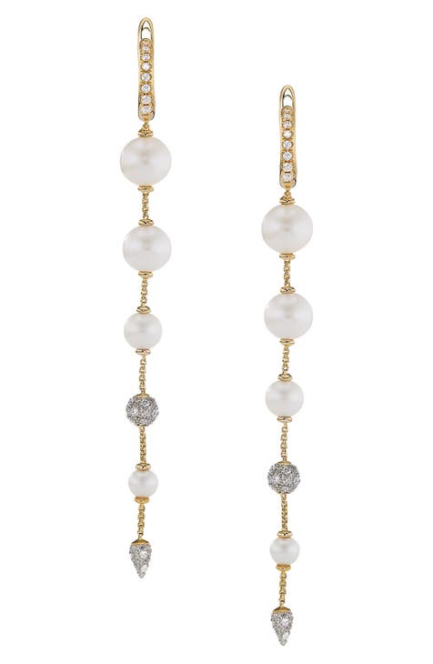 Mikimoto pearl earrings on sale nordstrom