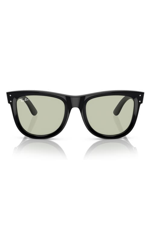Ray Ban Ray-ban Wayfarer Reverse Square Sunglasses, 53mm In Black