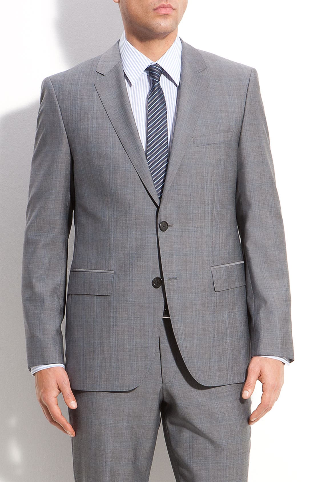 BOSS Black 'Jam/Sharp' Trim Fit Wool Suit | Nordstrom