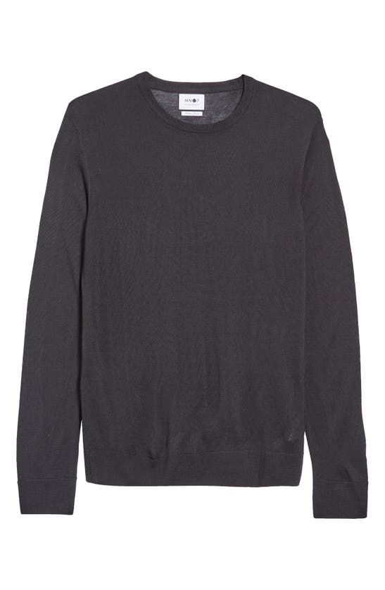 Nn07 Harry Merino Wool Pullover Sweater In Black
