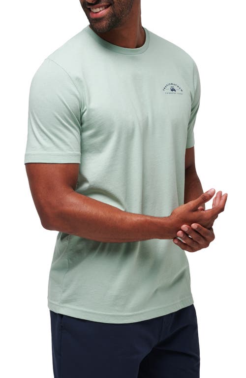 Shop Travismathew Mapes Island Graphic T-shirt In Jadeite