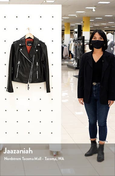 sam edelman leather jacket