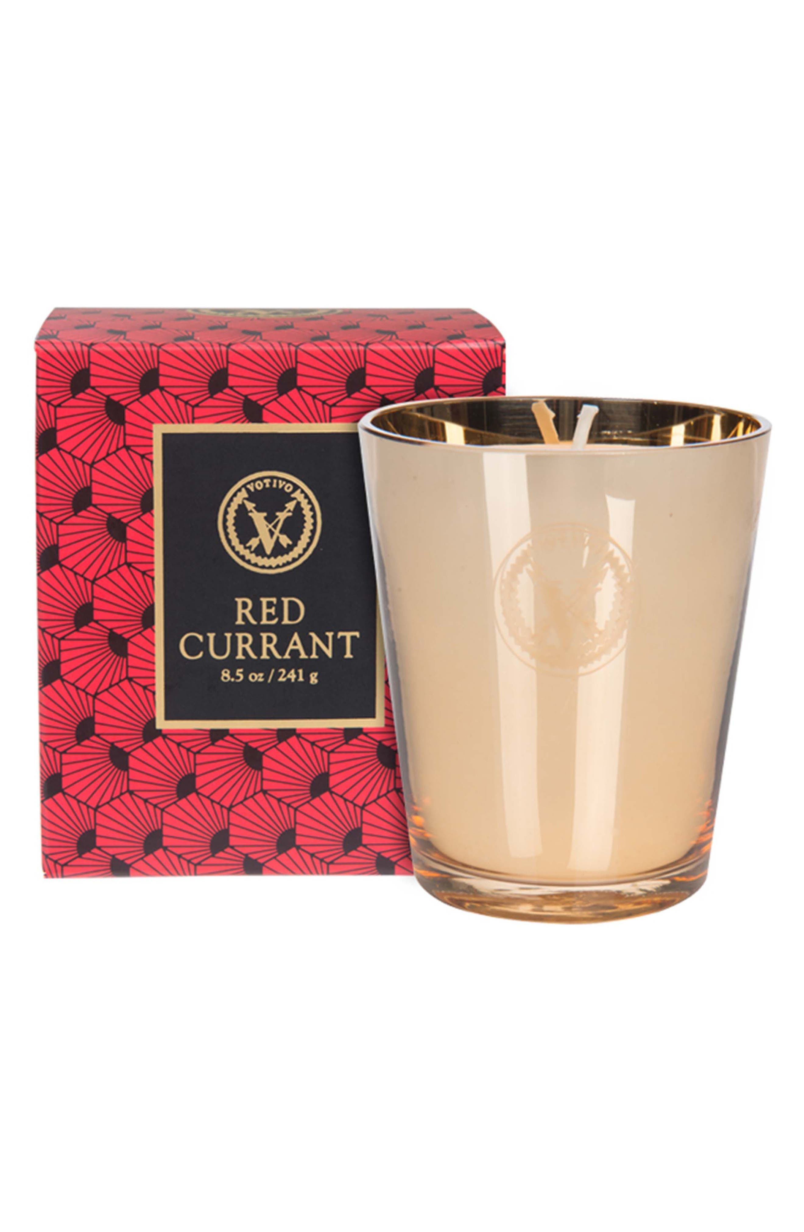 Votivo Red Currant Collection Metallic Elegance Candle Nordstrom